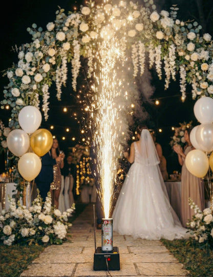 Сценична струя 2 метра 30 секунди злато