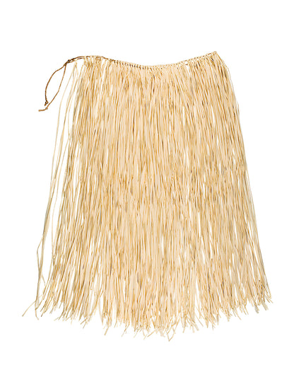 Дълга естествена хавайска пола рафия възрастен