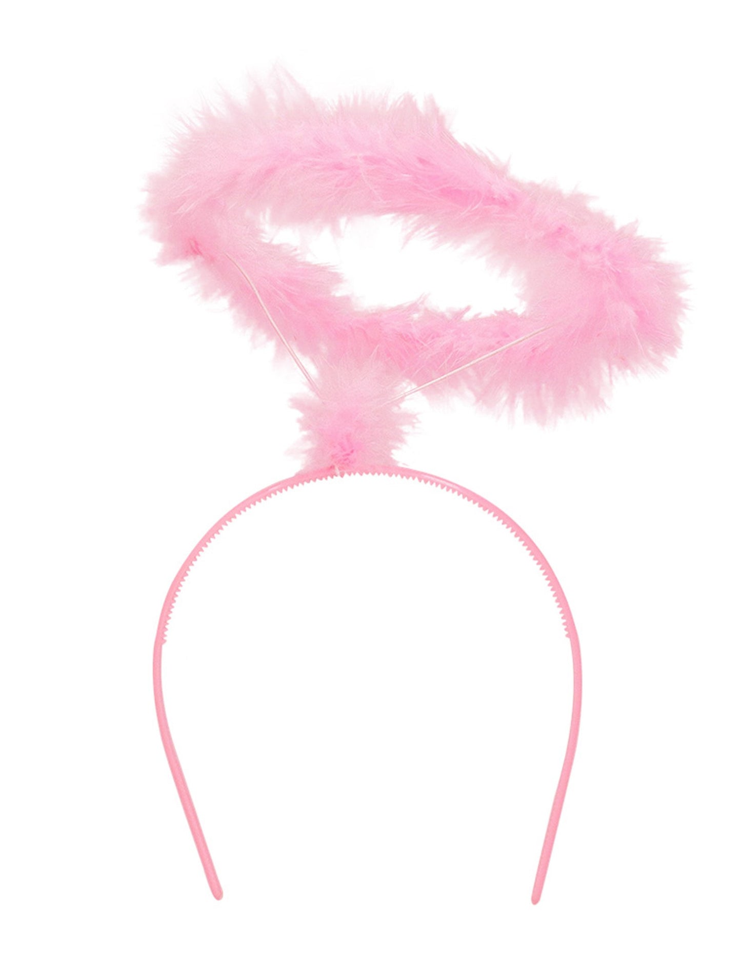 Комплект аксесоари за ангели в светло розово