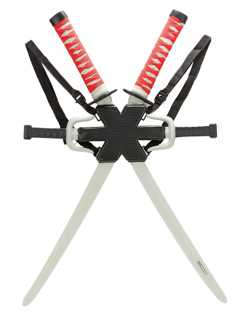 Kit accessoires Deadpool™ pour adulte avec katanas rouges et noirs