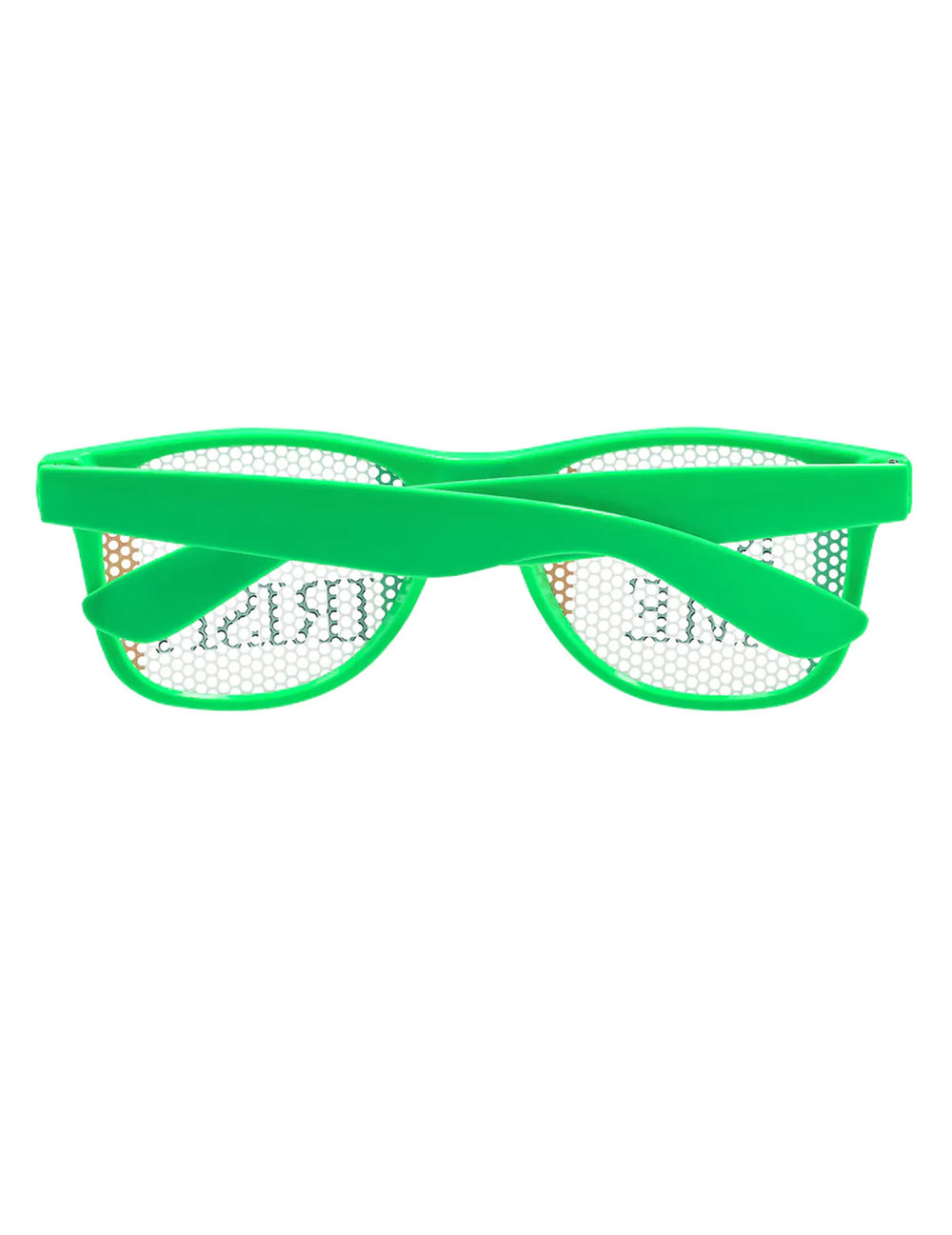 Kit accessoires Irlandais St Patrick pour adulte lunettes vertes Kiss Me I'm Irish