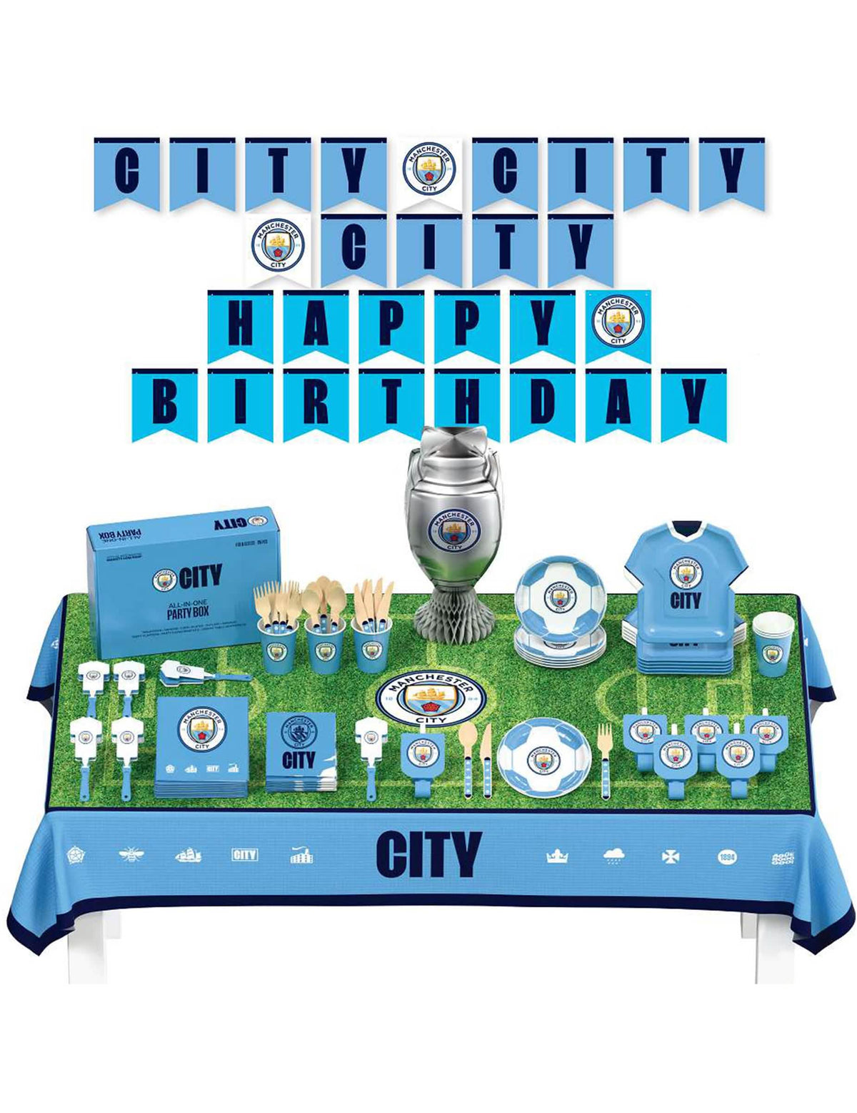 К-т за рожден ден Manchester City Football Club 75 части