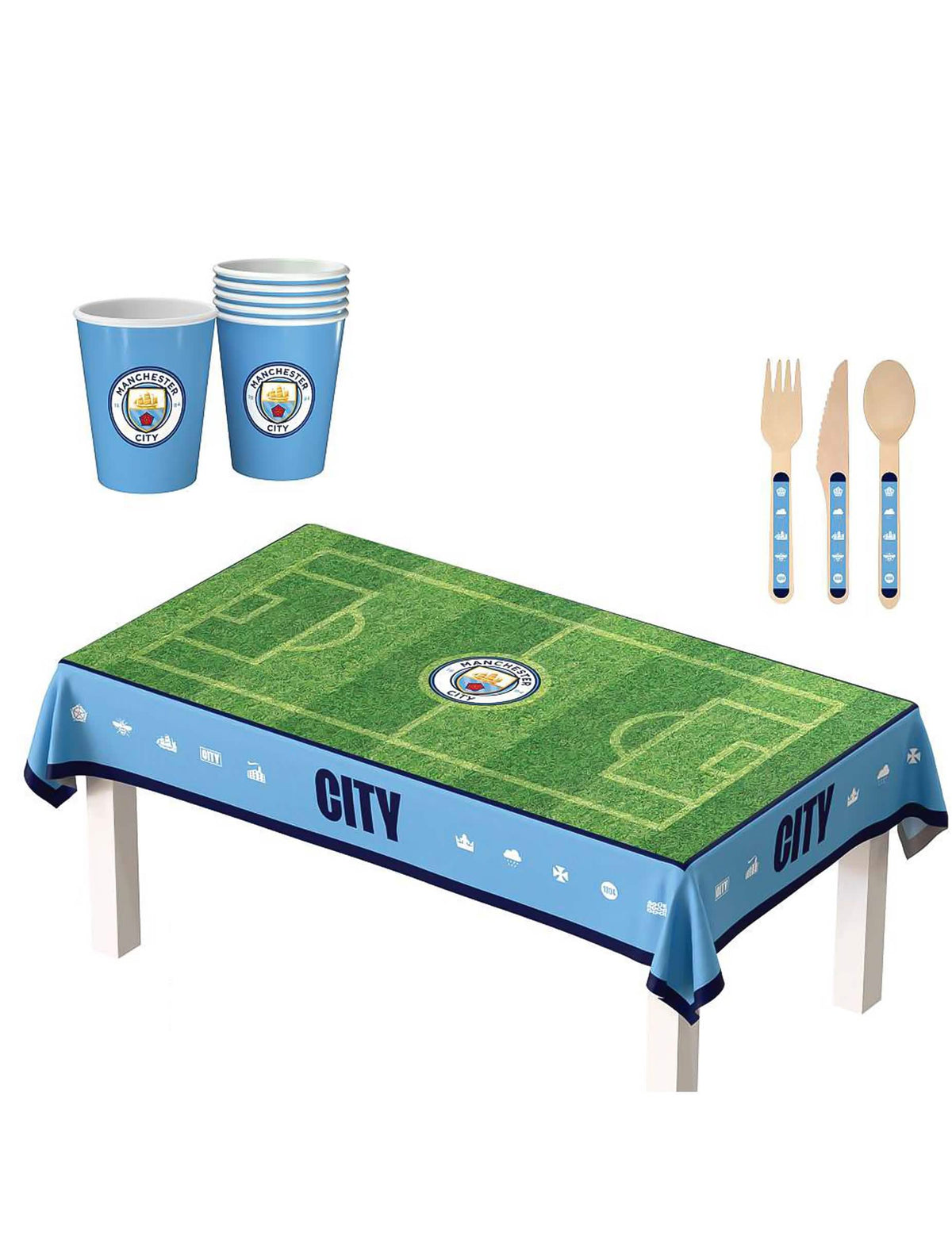 К-т за рожден ден Manchester City Football Club 75 части