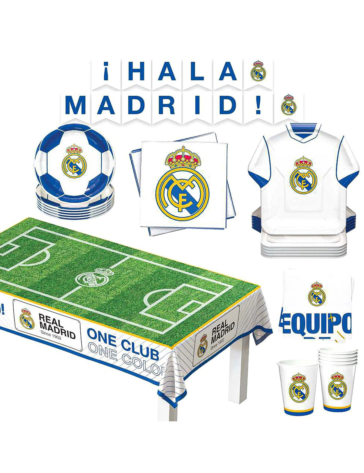К-т за рожден ден Real Madrid CF 44 части