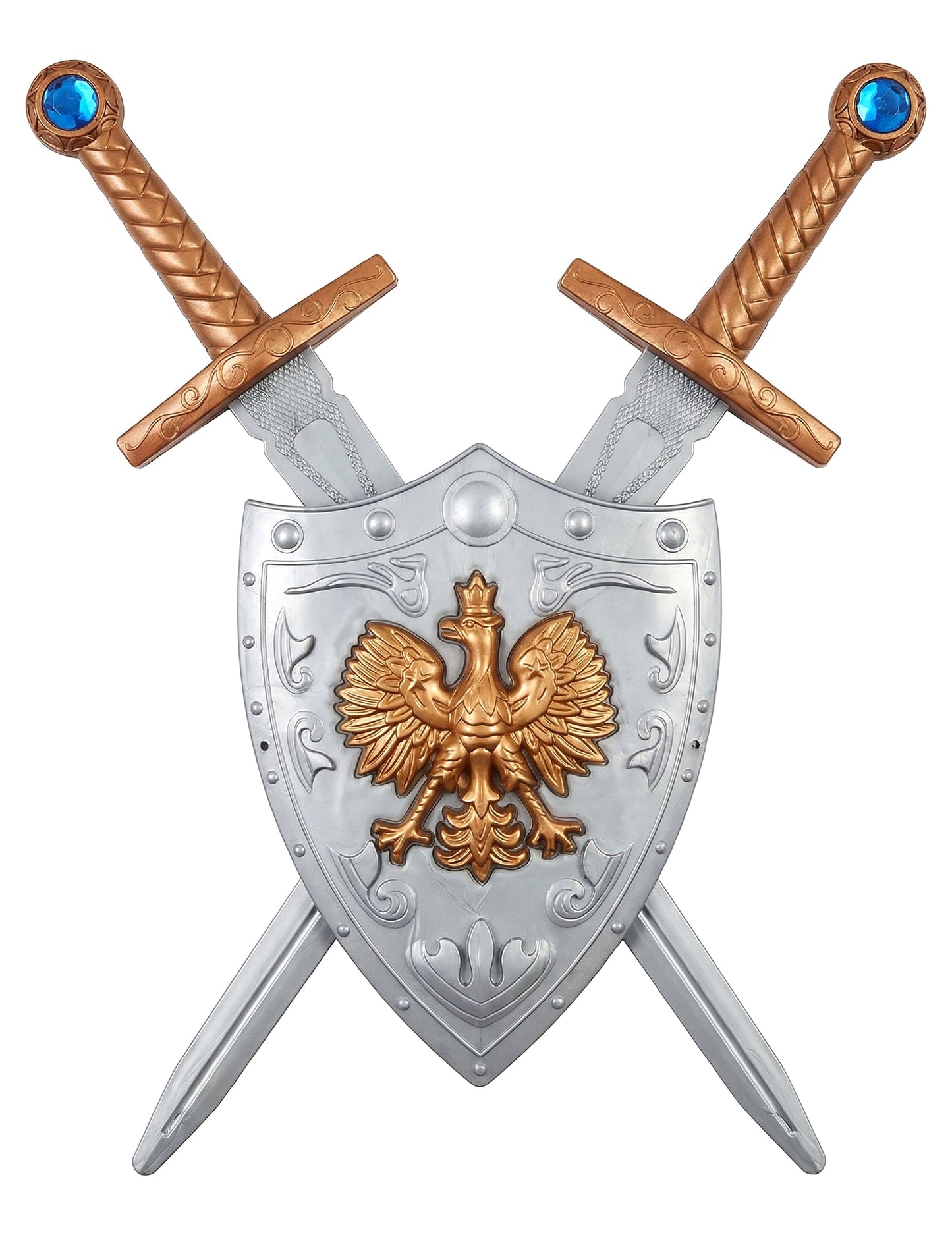 Kit Shield и 2 пластмасови меча за деца