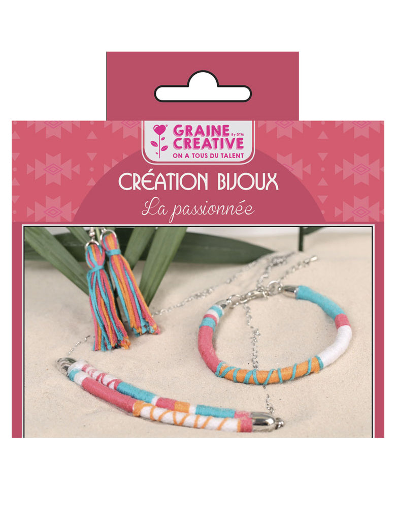 Комплект за изработка на многоцветни бижута 12,5 x 13 cm пълен