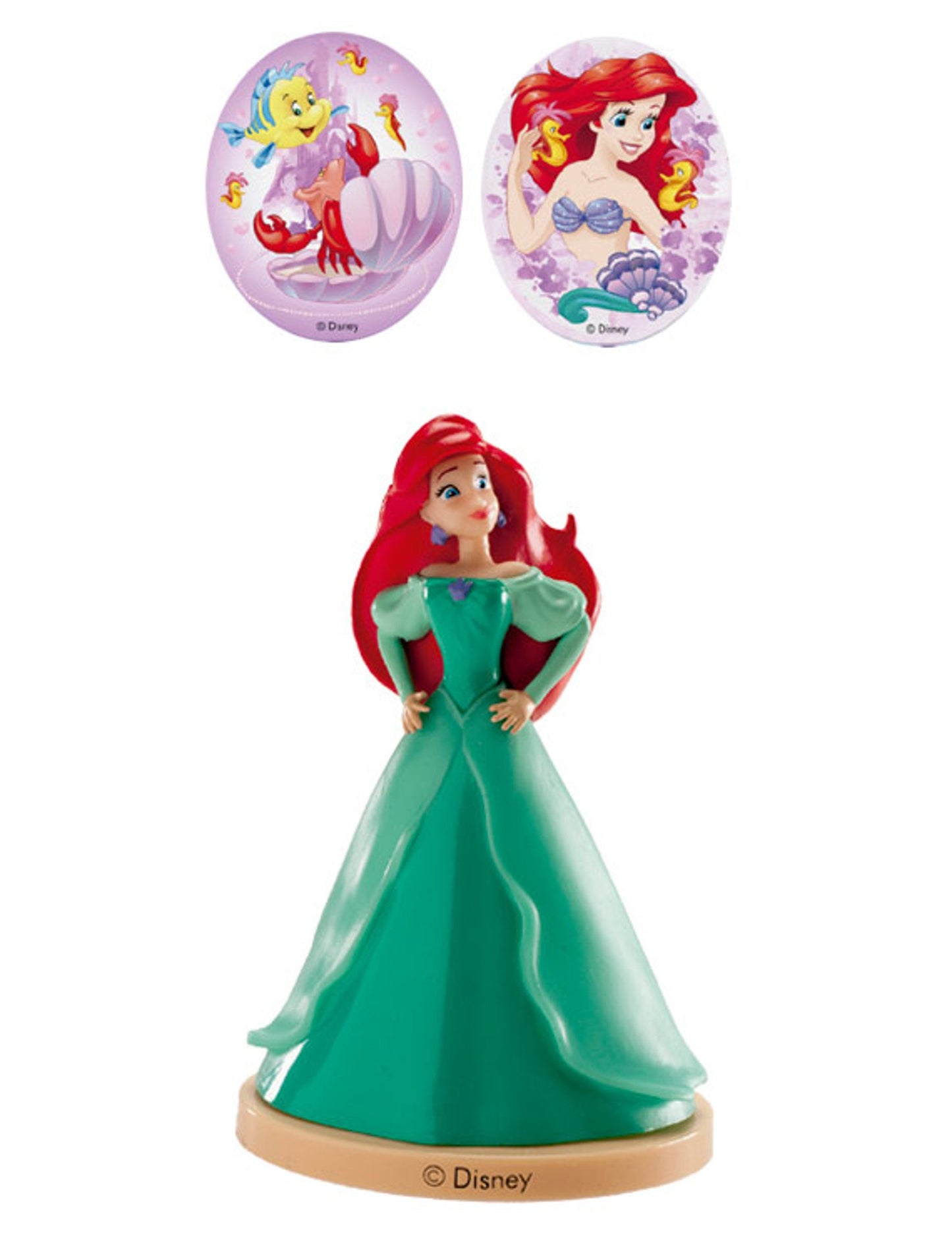 Комплект за декорация на Ariel Малката сирена 8,5 cm