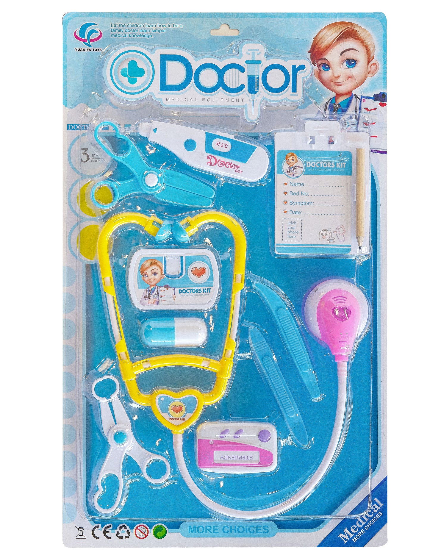 Doctor Kit 10 сини парчета