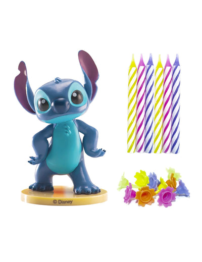 Комплект PVC фигурки Stitch™ със свещи