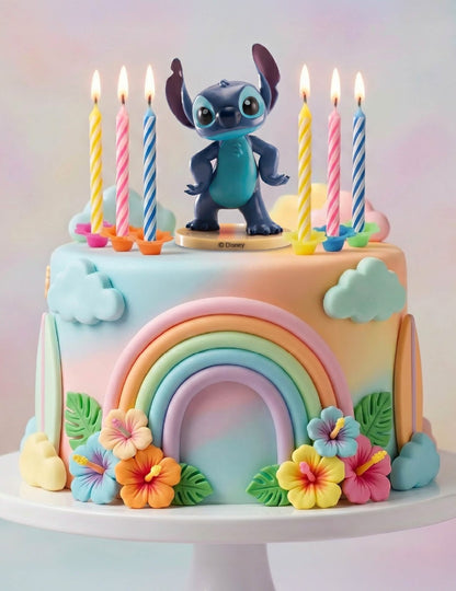 Комплект PVC фигурки Stitch™ със свещи