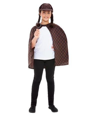 Детски кафяв детектив комплект