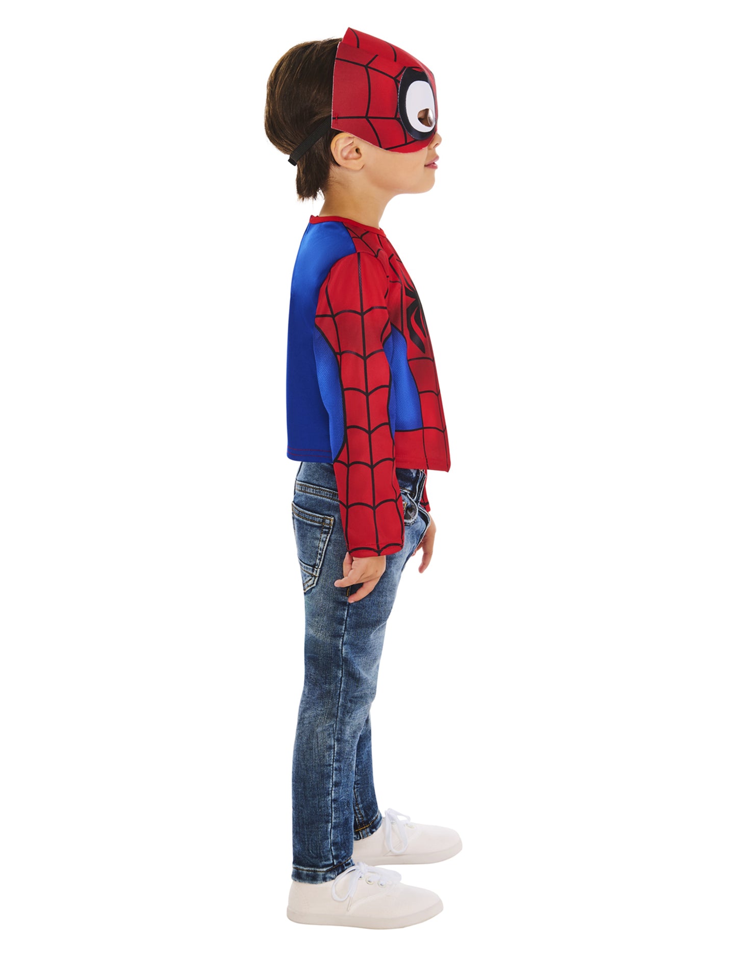 Детски горнище и комплект маска Spidey and his extraordinary friends