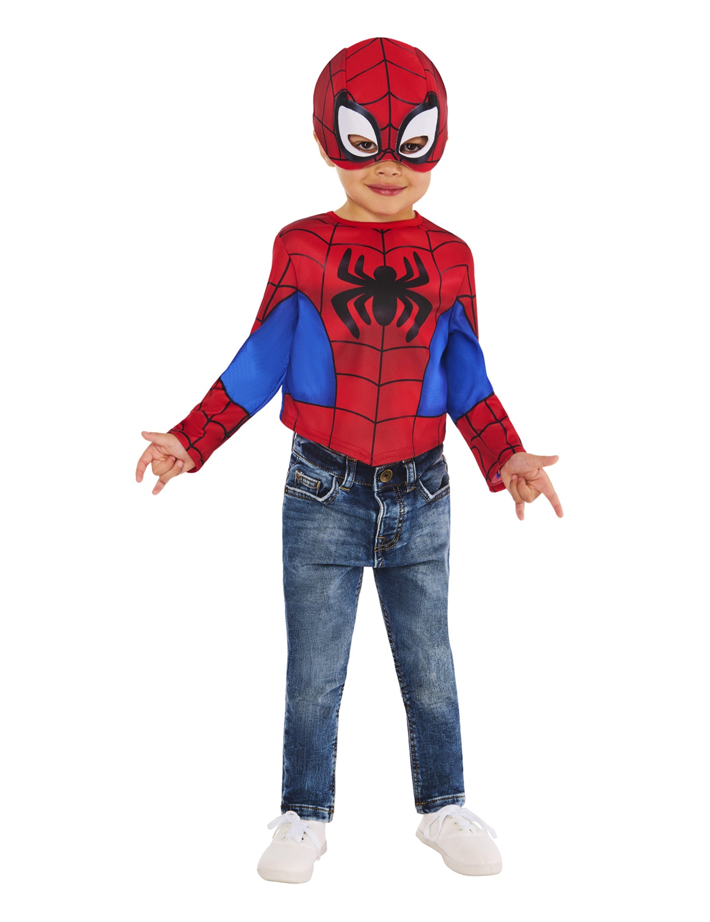 Детски горнище и комплект маска Spidey and his extraordinary friends