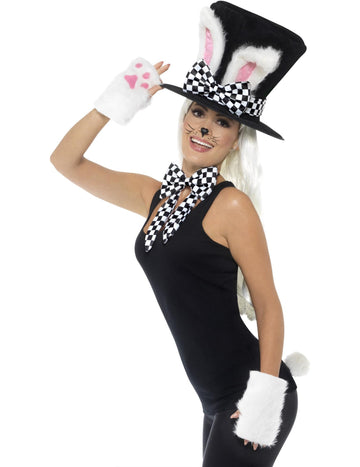 Заешки комплект за възрастни шапки