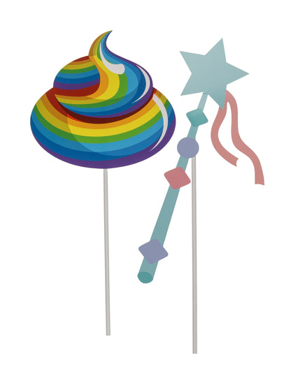 Комплект за фотокабина с еднорог от 12 части