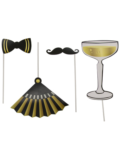 Kit photobooth nouvel an 12 pièces