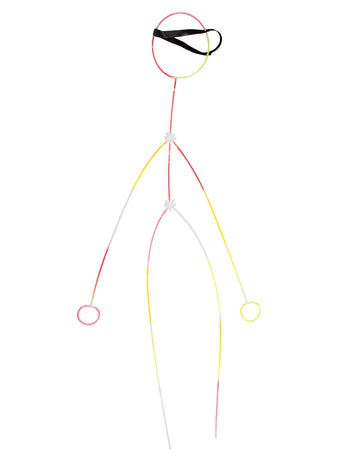 Комплект „Светящ се в тъмното силует“