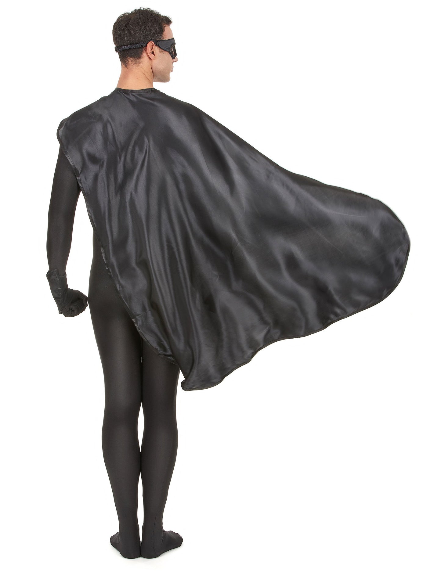 Комплект черен супергерой за възрастни 