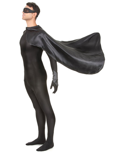 Комплект черен супергерой за възрастни 