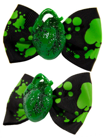 Kreepsville готическа сърцевидна аксесоар за коса 