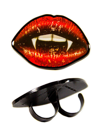 Kreepsville Готически вампирски пръстен 