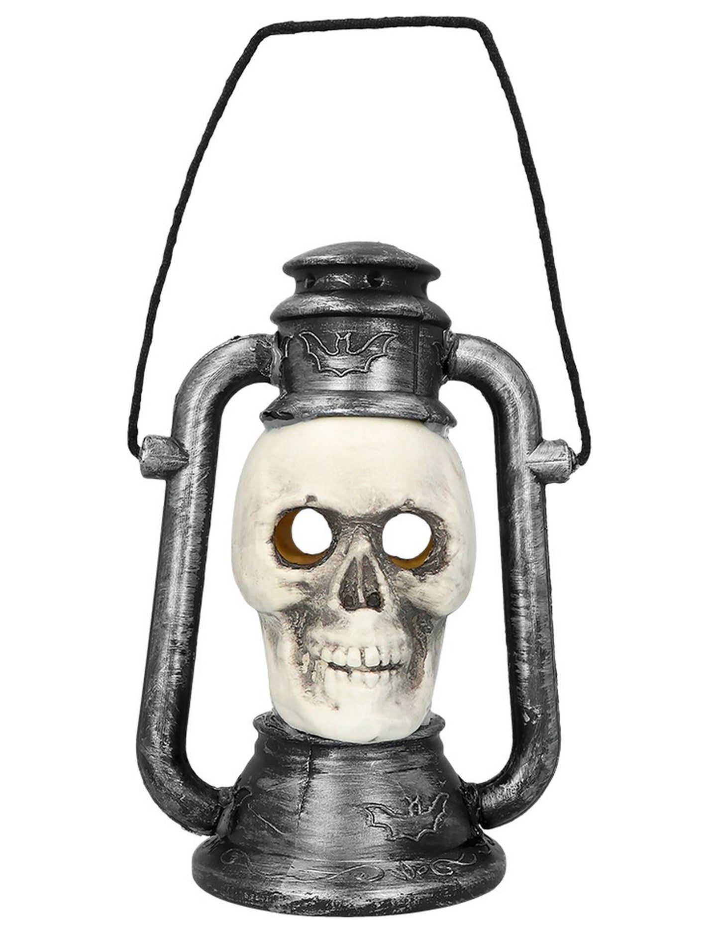 Ярък призрачен фенер на черепа