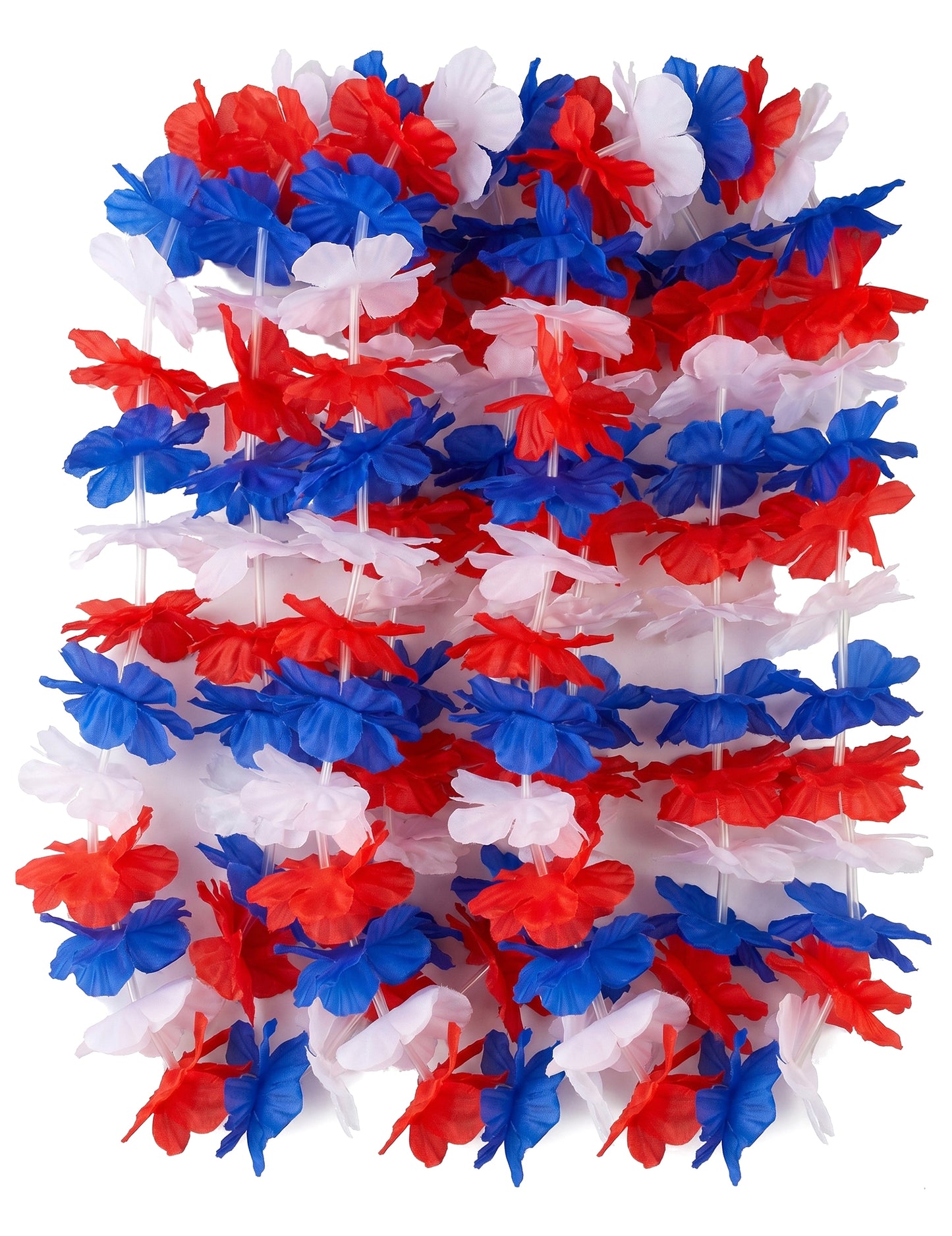 Комплект от 12 трикольорни фенски колиета Франция