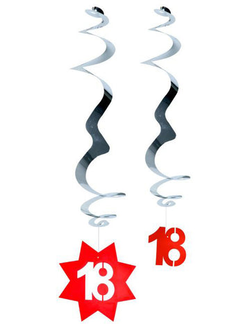 Метални висящи декорации за рожден ден