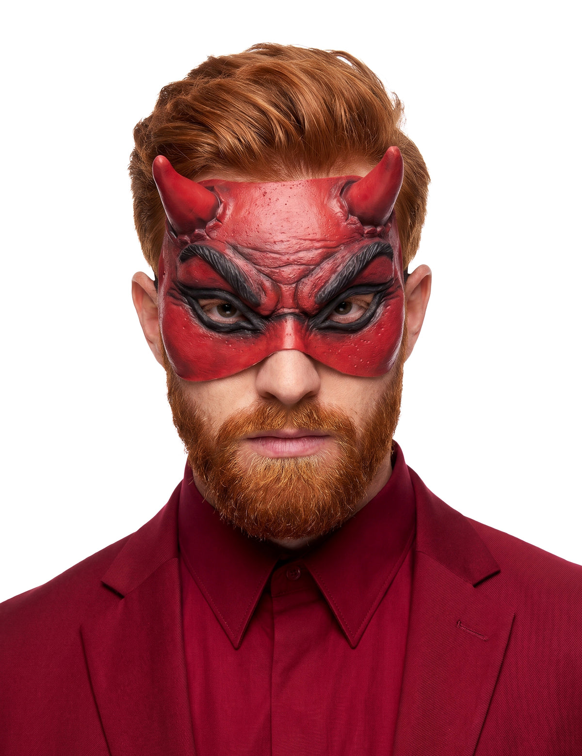 Loup en latex démon adulte