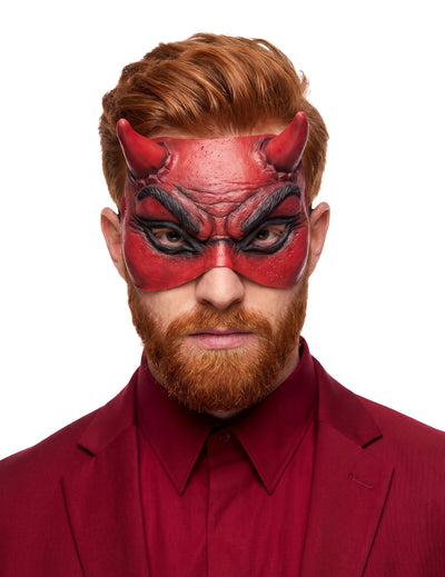 Loup en latex démon adulte