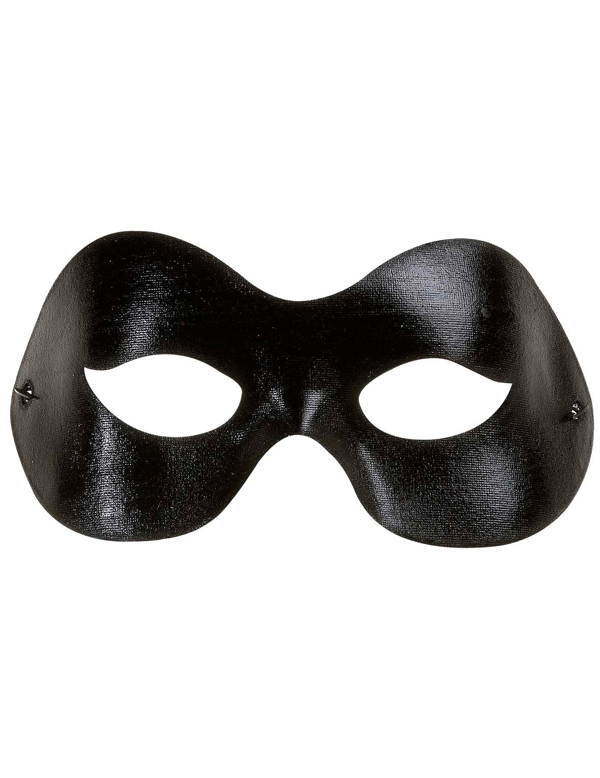 Loup pour adulte noir brillant