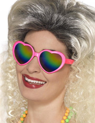 Сърдечни очила с многоцветни очила жена
