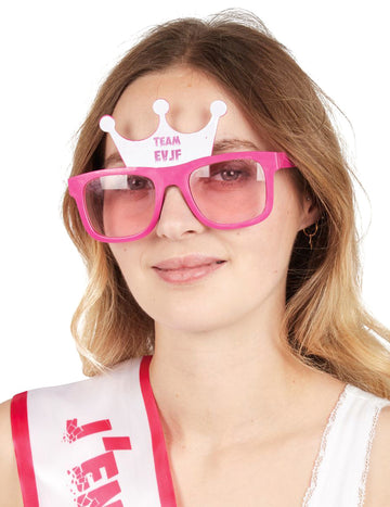 Очила-корона Team EVJF за жени, розови
