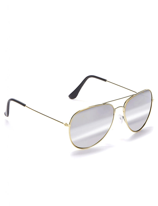 Vue de profil des lunettes d'aviateur pour adulte