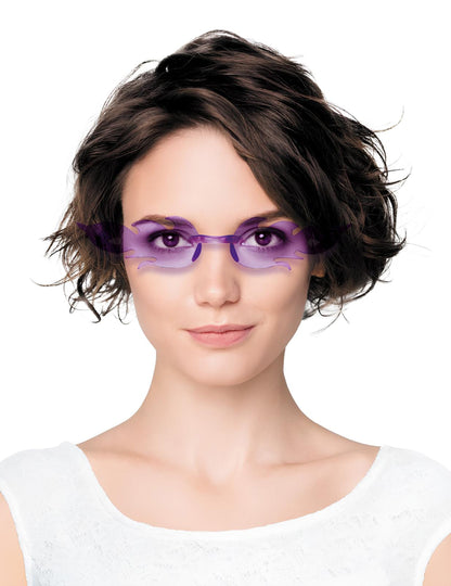 Очила за възрастни лилави пламъци