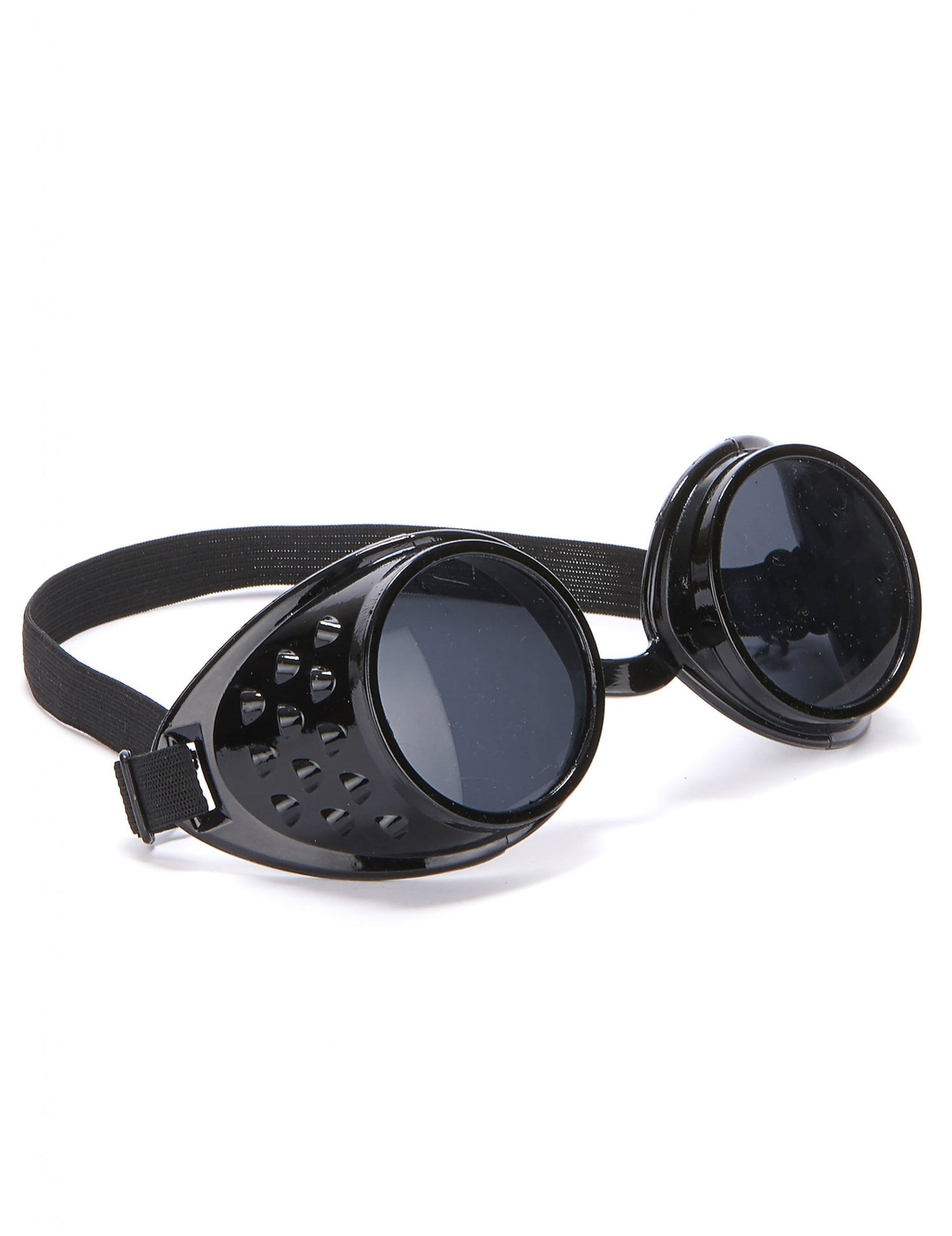 Lunettes de biker pour adulte noires en plastique