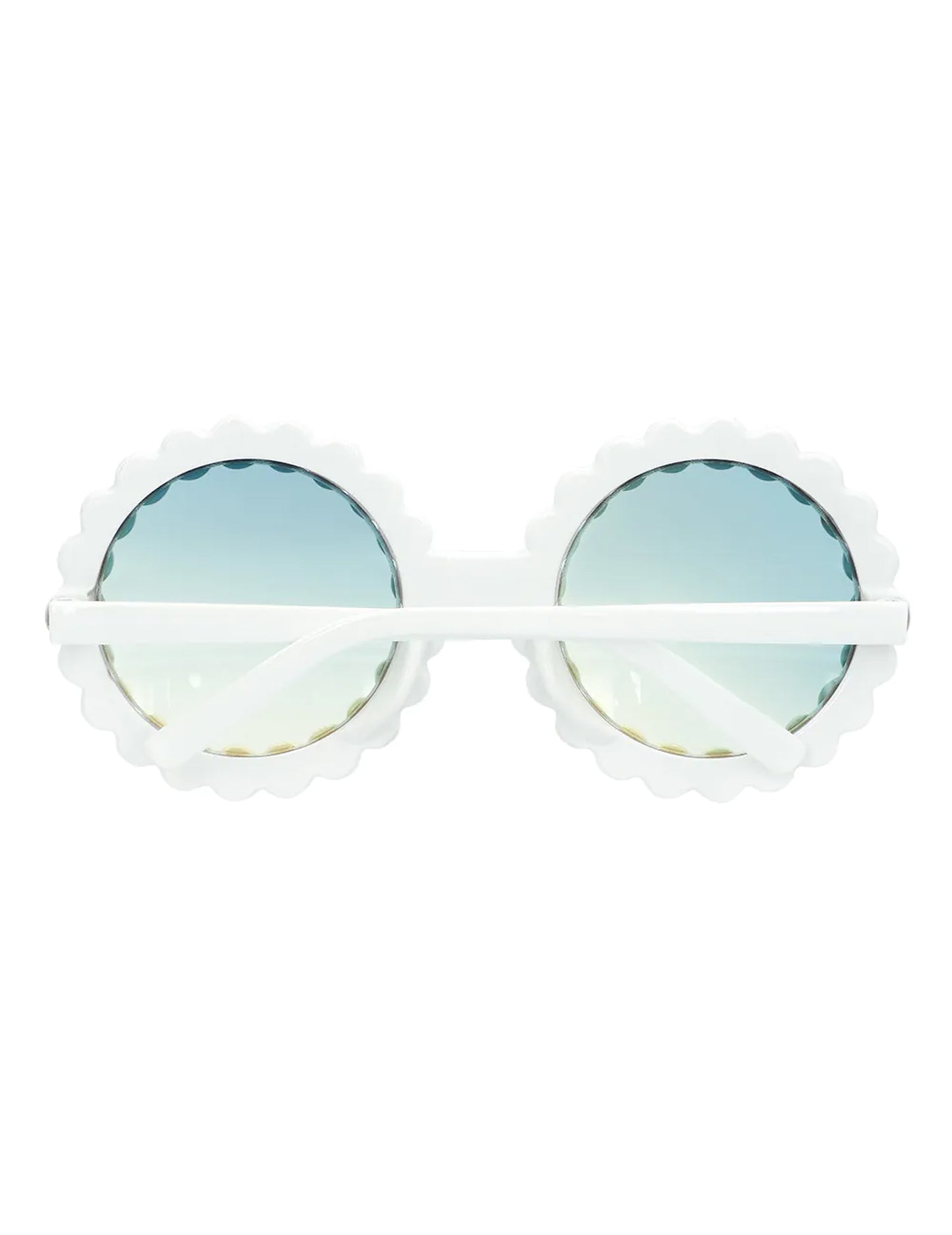 Кръгли очила с многоцветни камъчета 