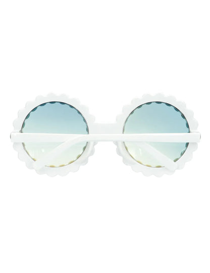 Кръгли очила с многоцветни камъчета 