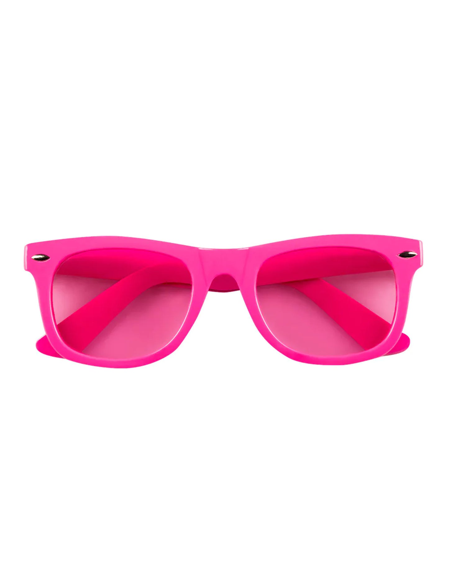 Флуоресцентни розови очила за възрастни от 80 -те години