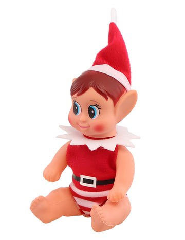 Lutin farceur bébé fille 16 cm