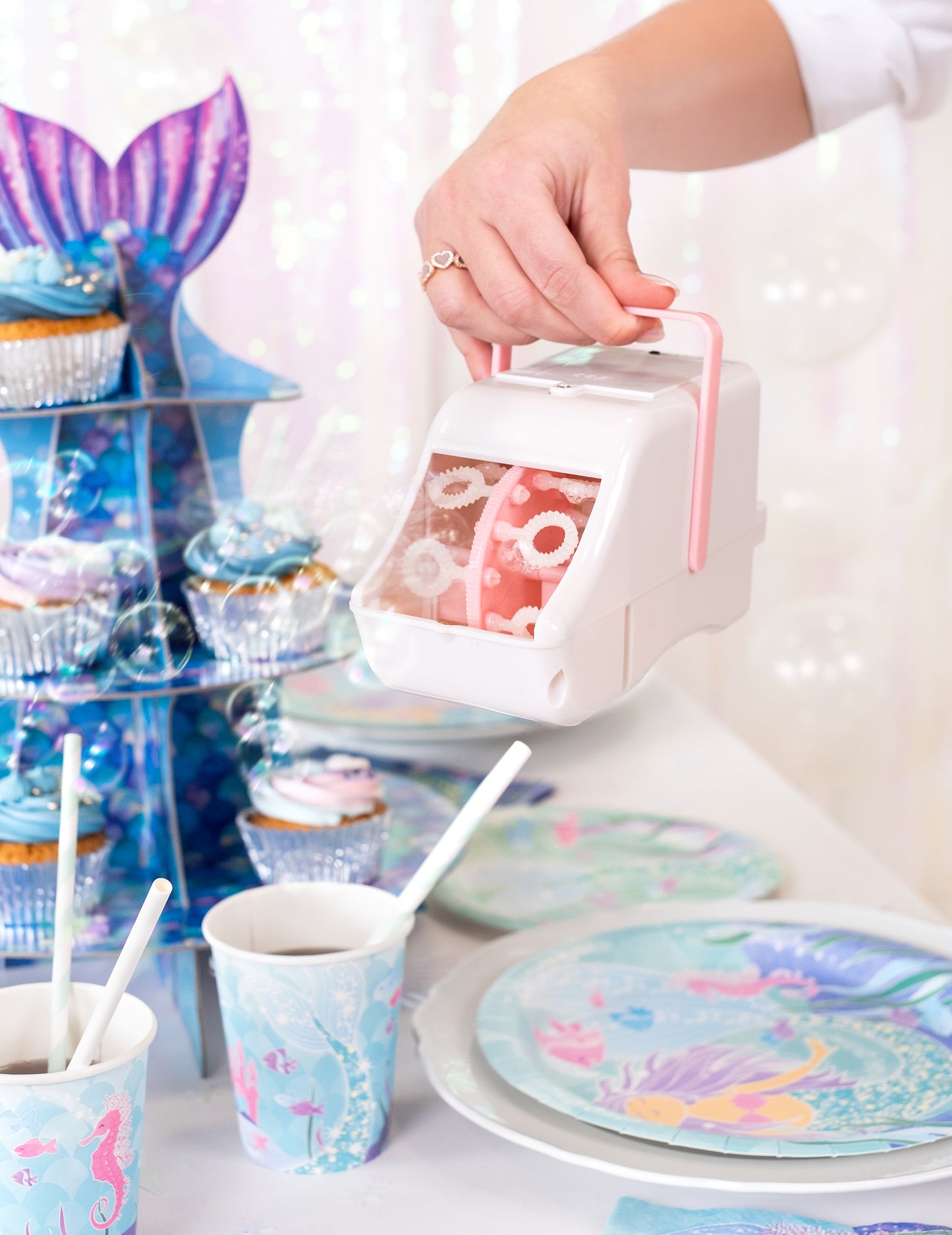 Машина за сватбени балончета с пълнители