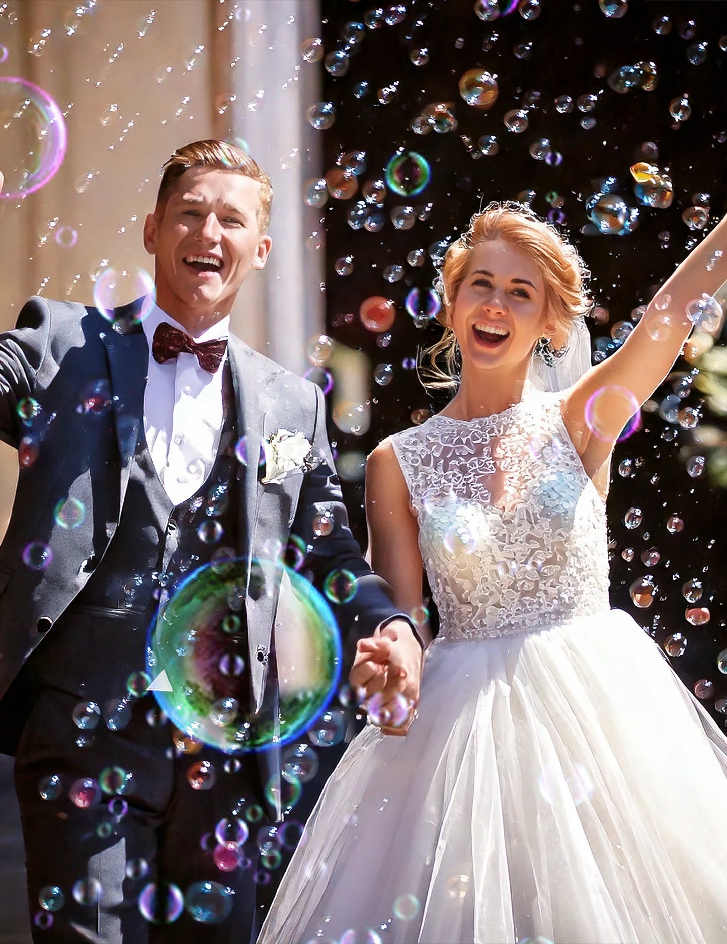 Машина за сватбени балончета с пълнители