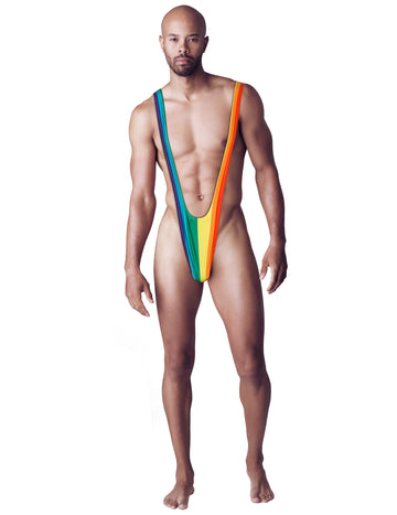 Възрастен манекен с дъга