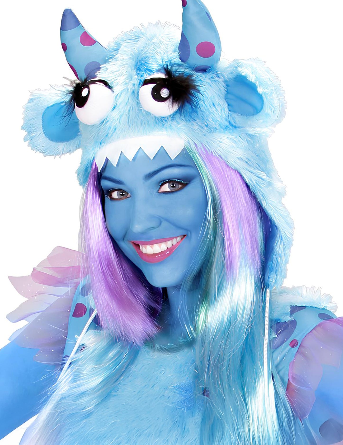 25 г синя професионална кутийка за грим