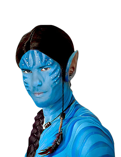 25 г синя професионална кутийка за грим