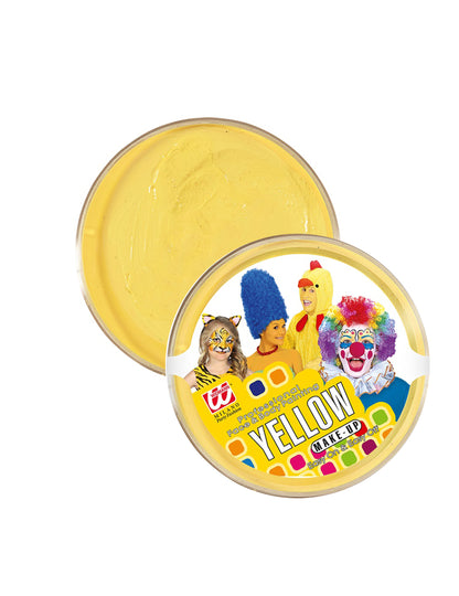 25 г жълта професионална кутийка за грим