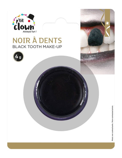 Maquillage pour dent pour adulte noir