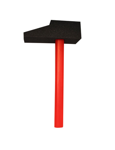 Marteau mousse pour adulte noir et rouge