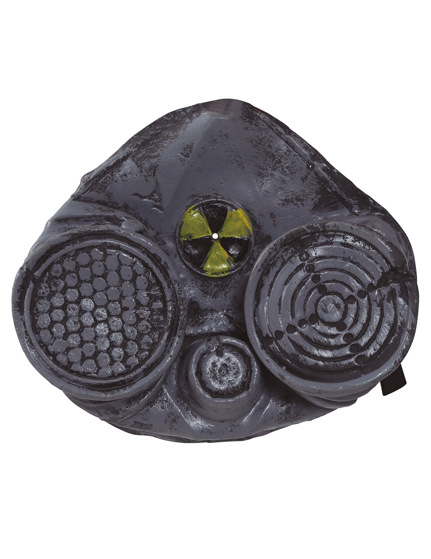 Vue de face du masque à gaz nucléaire pour adulte