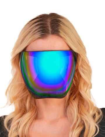 Футуристична маска за възрастни с размисли